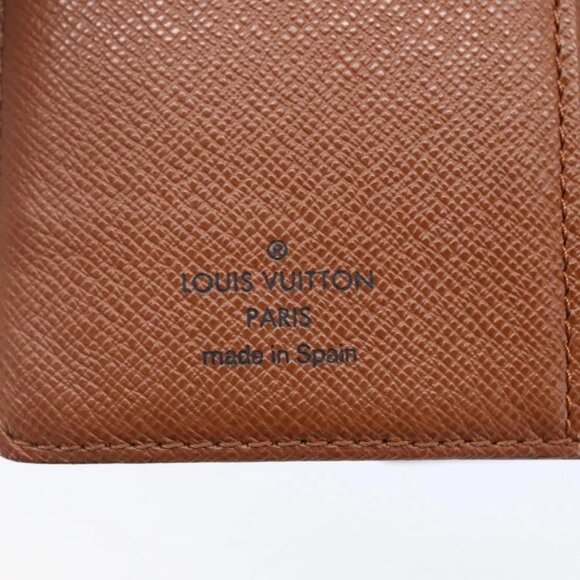 LOUIS VUITTON Monogram Agenda PM Day Planner Cover R20005 LV Auth 145866 - Picture 8 of 16